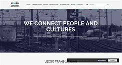 Desktop Screenshot of lexgotranslations.com